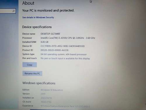 Dell Latitude E5540 i5-4310U 8GB RAM 256GB SSD