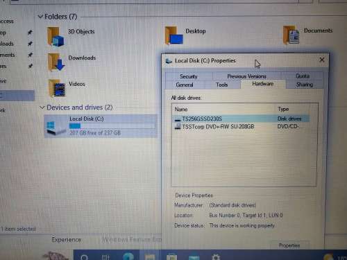 Dell Latitude E5540 i5-4310U 8GB RAM 256GB SSD