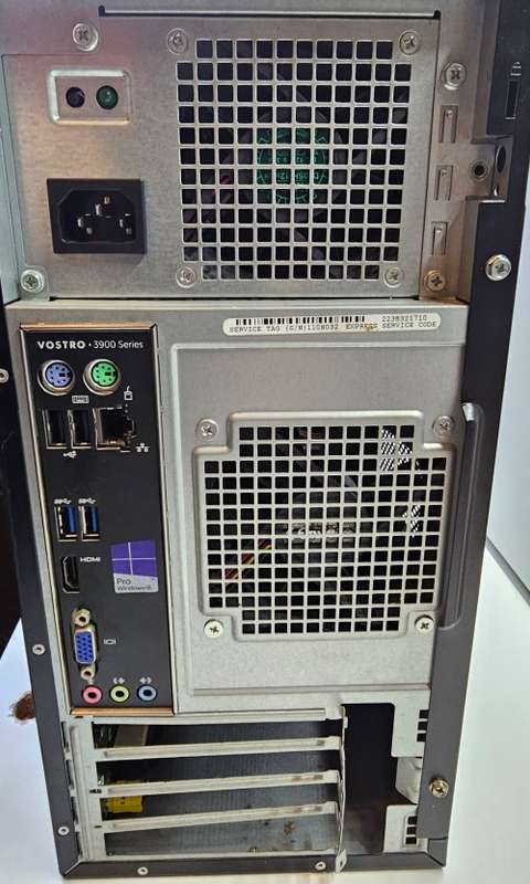 Dell Vostro 3900 desktop - Intel Core i5-4460 - 8GB Ram - 256GB SSD - 1TB HDD