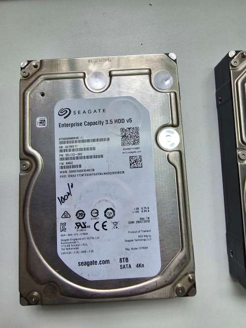 8TB Seagate Enterprise Hard Drive