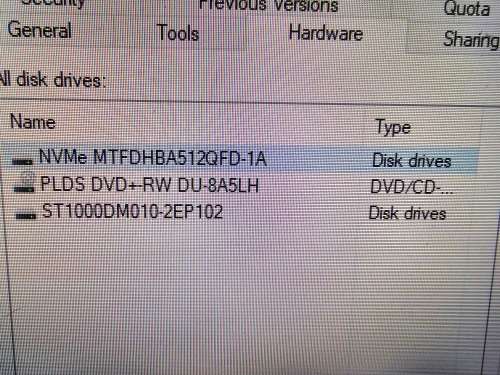 Dell Optiplex 3050 Desktop i5-7500 8GB RAM 512GB NVMe SSD 1TB HDD