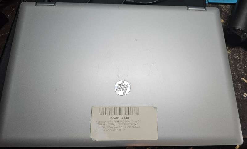 2 x HP Probook 6540b i3-m350 4GB RAM 512GB HDD