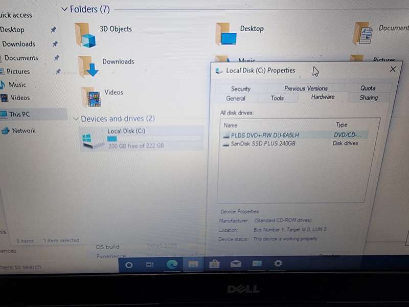 Dell Vostro 3559 i5-6200U 8GB RAM 256GB SSD