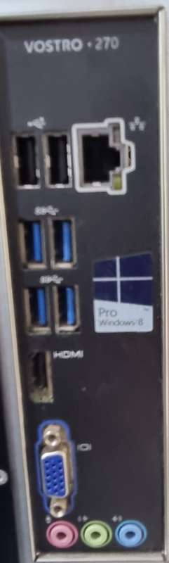 Dell Vostro 270 Desktop i3-3220 12GB RAM No HDD or OS
