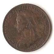 1897 ENGLISH FARTHING