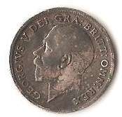 1915 BRITTISH SIXPENCE -  UNC  : LOT OF 1 COIN