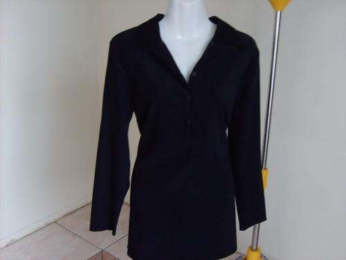 *sale*FOSCHINI LADIES TOP WITH BUTTON DETAIL AND COLLAR SIZE 10
