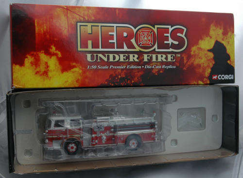 Corgi Heroes Under Fire Fire Engine