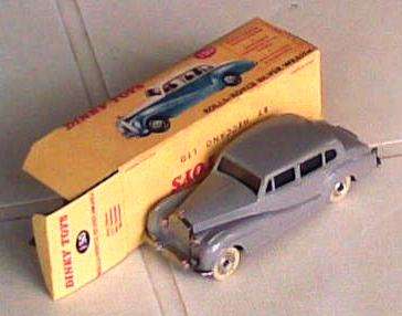 DINKY 150 ROLLS ROYCE SILVER WRAITH WITH REPRO BOX