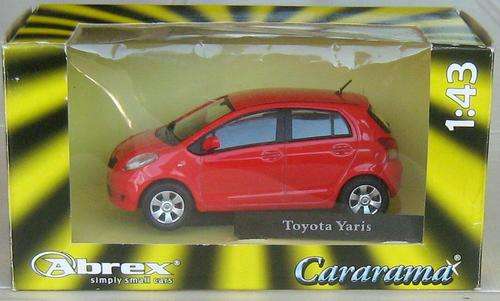 TOYOTA YARIS CARARAMA 1/43 SCALE MIB