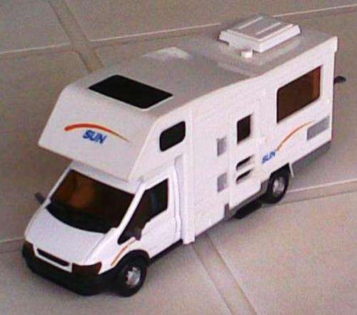FORD TRANSIT MOBILE HOME 1/50 SCALE