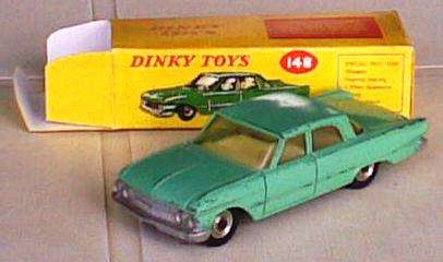 DINKY 148 FORD FAIRLANE WITH REPRO BOX