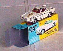 VOLVO P1800 SPORT 'THE SAINT' 1/43 SCALE WITH REPRO BOX