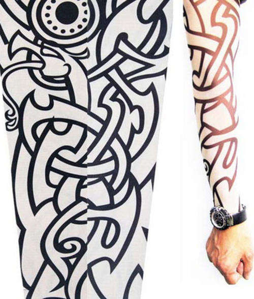 2 x Tribal Tattoo sleeves - one size