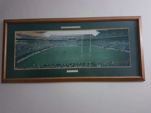 1995 Rugby World Cup Final Drop Kick Picture in Frame