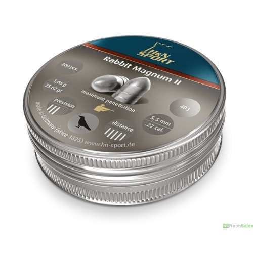 H&N 5.5mm Rabbit Magnum II 200pcs