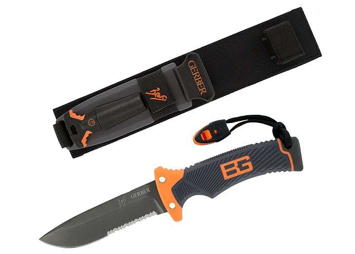 *PERFECT CHRISTMAS GIFT* Bear Grylls Ultimate survival Knife  *HAMMER,SHARPENER,WHISTLE,FIRELIGHTER*