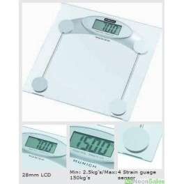 Mellerware Bathroom glass scale 150kg