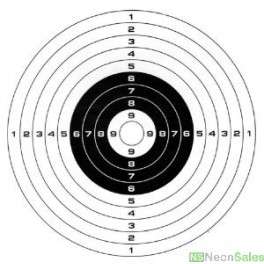 Shooting Target Boards 14cm x 14cm