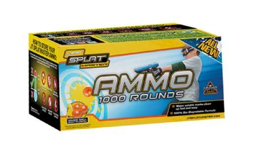 JT SplatMaster Paintball Ammo 1000 Round