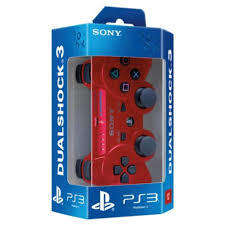 playstation 3 dualshock 3 sixaxis original controller RED - Christmas Special
