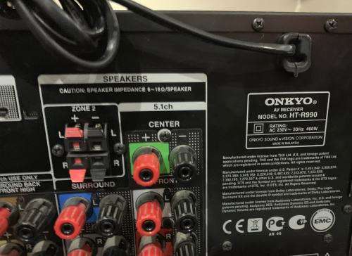 Onkyo HT-R990 AV Receiver - PLEASE READ