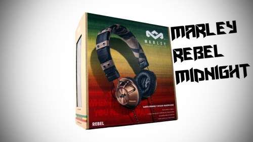 MARLEY SOUL REBEL - MIDNIGHT - ORIGINAL MARLEY HEADPHONES JAMMIN COLLECTION