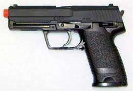 HOPUP ACTION SLIDE BB GAS HANDGUN UG-161B MATCH BLACK + 1 FREE 1000ML GREEN GAS