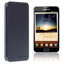 SAMSUNG GALAXY NOTE N7000 + FLIP COVER BLACK IN GREAT CONDITION