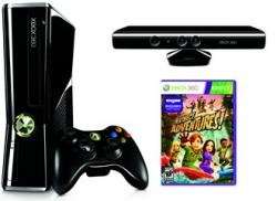 Xbox 360(4GB) + Kinect + Free Shipping