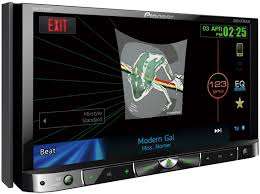 PIONEER AVH-P8450BT Color Monitor/ DVD Tuner/ Advanced APP Mode/Dual USB/SD Mixtrax/4V
