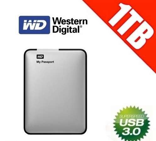 Western Digital My Passport 1TB HDD 2.5INCH PLUG & PLAY USB 3.0 Brand New Sealed