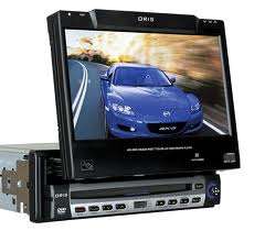 CAR MEDIA WORLD 1 DIN DVD PLAYER WITH 16:9 INCH WIDE TOUCHSCREEN