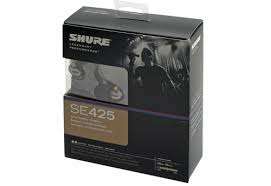 SHURE SE425 LEGENDARY PERFORMANCE EARPHONES BRAND NEW