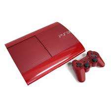 PLAYSTATION 3 SUPERSLIM 500GB LIMITED EDITION RED