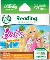 Leap Frog Reading Barbie Malibu Mysteries CHRISTMAS SPECIAL