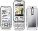 NOKIA E66 WHITE AND SILVER HOUSING (NOT PHONE ONLY HOUSING)