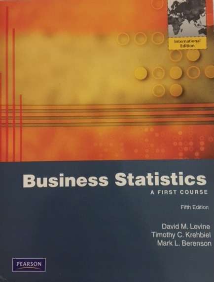 Business Statistics: A first course (5th edition)