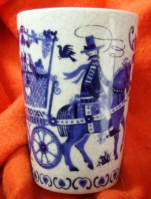 Stunning Stunning Delft Ware- BLUE Crackle Glazing * The Best !