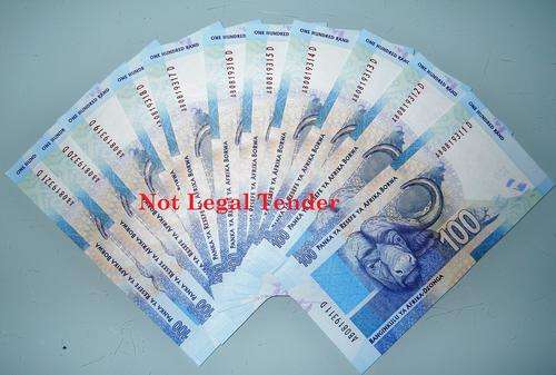 Brand New!! 11 x Mandela R100 Serial numbers in sequence!!