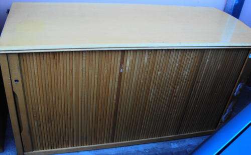 OUK DESK WITH DRAWER INSIDE AND SHELF