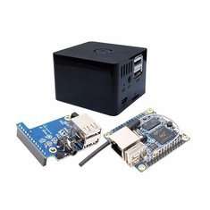 Orange Pi Zero 512MB Development Board + Expansion Board + Black Case Kit 3-in-1 Orange P