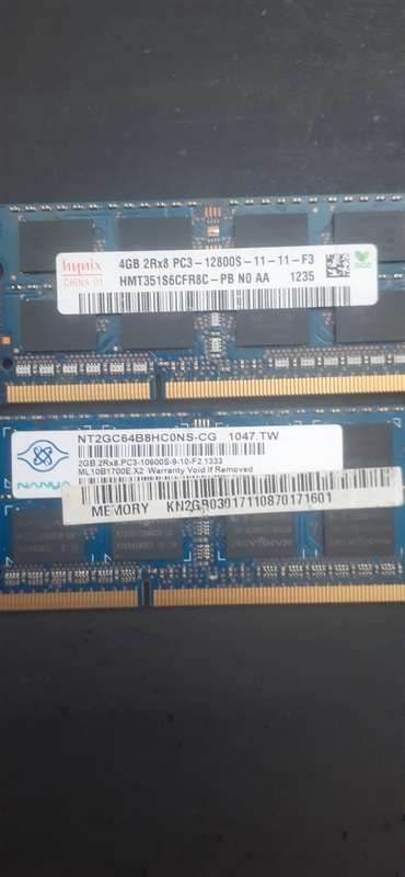 DDR4 x3 4gb | DDR4 x1 8gb | DDR3 x1 4gb | DDR3 x1 2gb + x2 500gb 2.5" HDD
