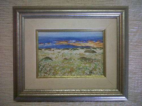Framed original painting done by SA artist Anton Laubser