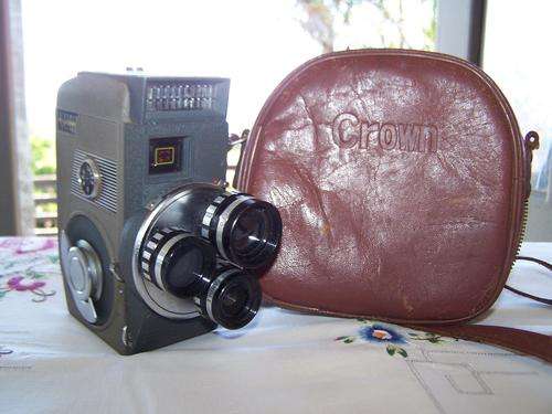 Vintage CROWN 8, Movie Camera Model E3B