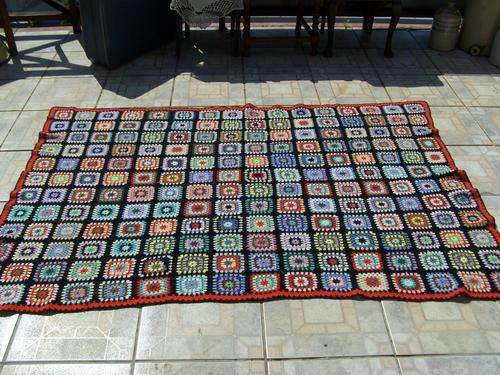 Grannies LARGE Crochet Blanket