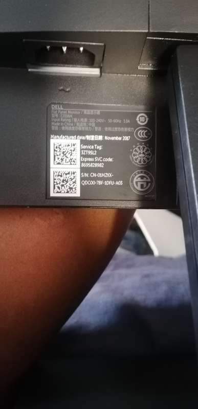 Monster Dell LED Monitor E2016H, HDMI, VGA, Power Cable, 1920x1980 Display Worth Price R2500