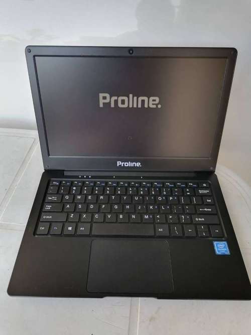 High End Proline V1165C4, 4G, 500GB, 10hrs Battery, Windows 10 Pro, Microsoft Suite, Worth R10000.