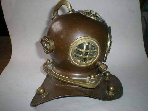 Copper & Brass diving helmet (small)
