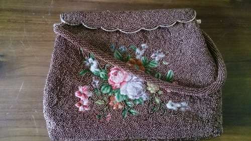 Beaded handbag
